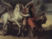 Theodor van Thulden Athene and Pegasus oil painting reproduction